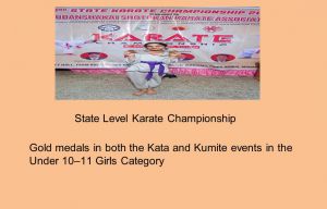 State Level Karate Championship
